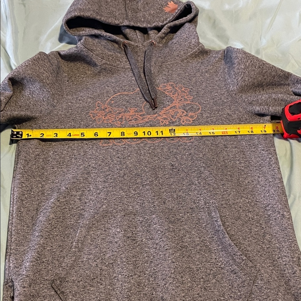 Roots Heather Gray Hooded Sweater for Women xsmall - Picture 6 of 11